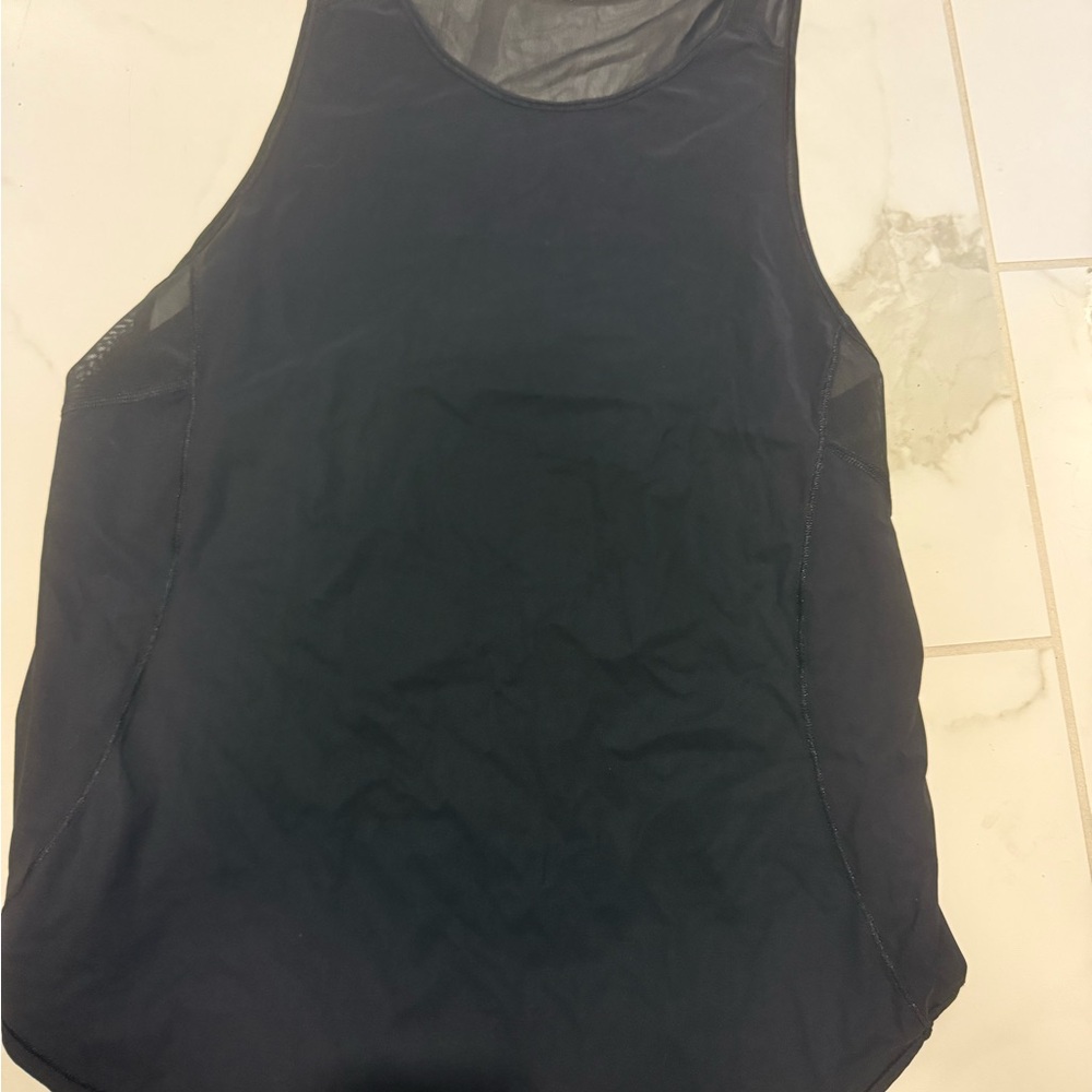 lululemon athletica Black Tank Top
